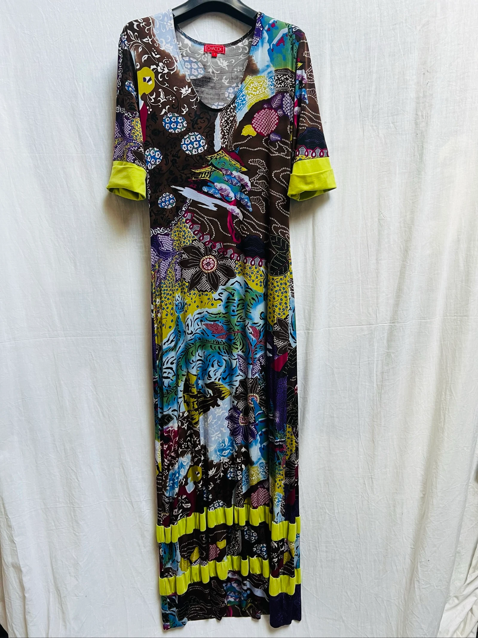 Chacok long printed dress – photo 4